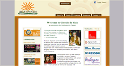 Desktop Screenshot of circulodevida.org